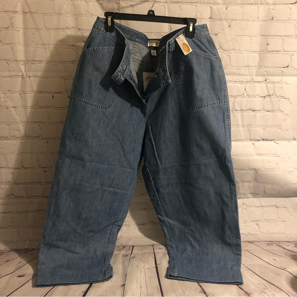 NWT Talbots Women’s Cotton Relax Fit Ankle Jeans - Size 18W